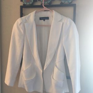 Nannette Lepore white front clasp jacket